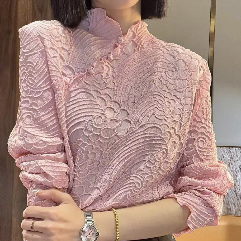 Women's Chinese-Inspired Long Sleeve Blouse for SpringSummer (2).jpg