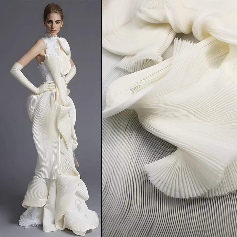 Liquid-Lustre Laser Organza Hydra-Pressed Accordion Couture Textile (1).jpg