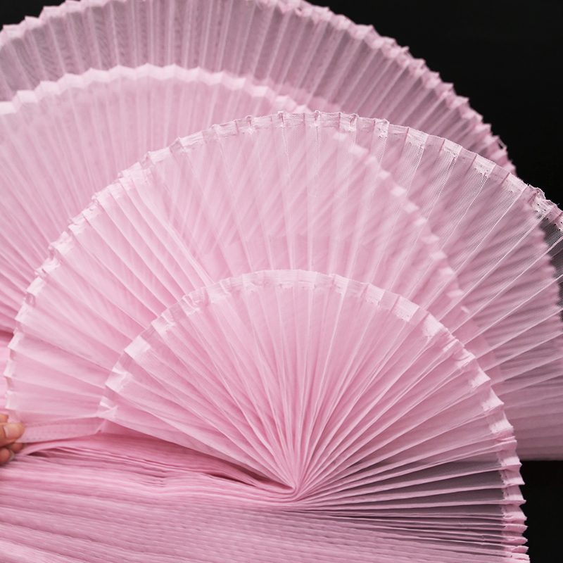 Architectural Pleated Mesh Tulle - Textured Decorative Fabric with Rigid Structure (2).jpg