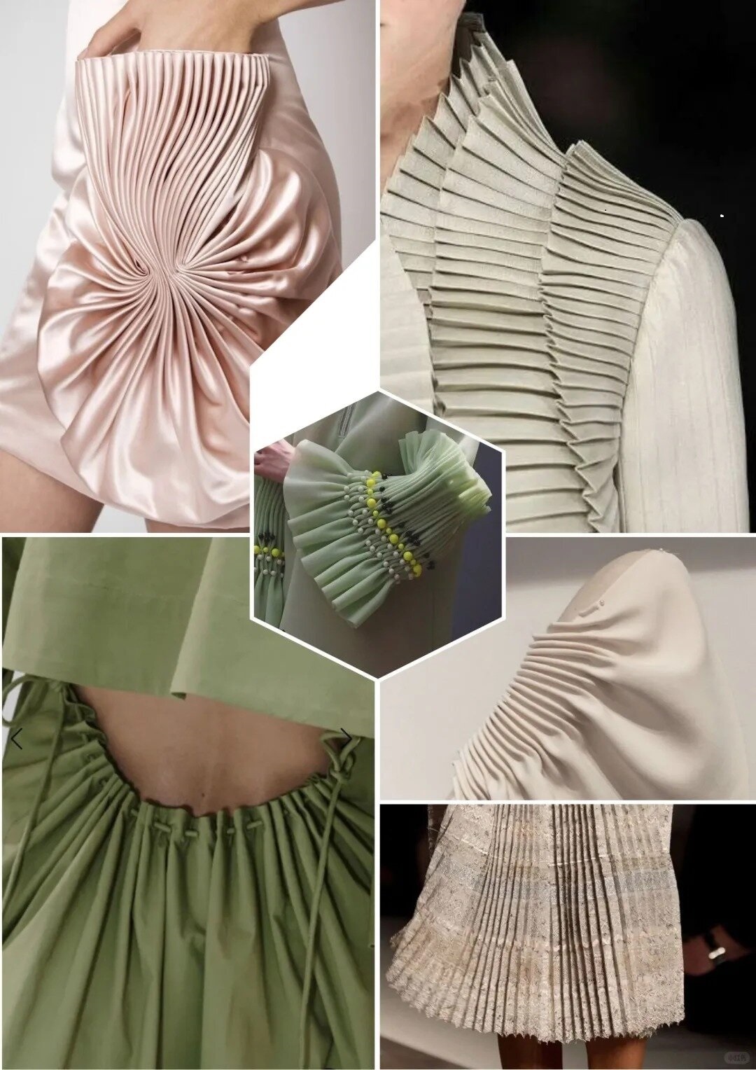 The Great Functions and Various Expression Methods of Pleats—Aesthetic Improvement